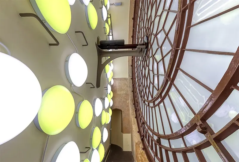 Clock dial LED lights